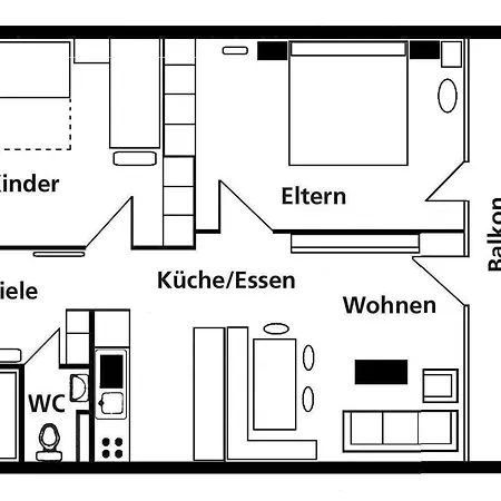 公寓 Nr-43 Haus Sotmirana By Interhome